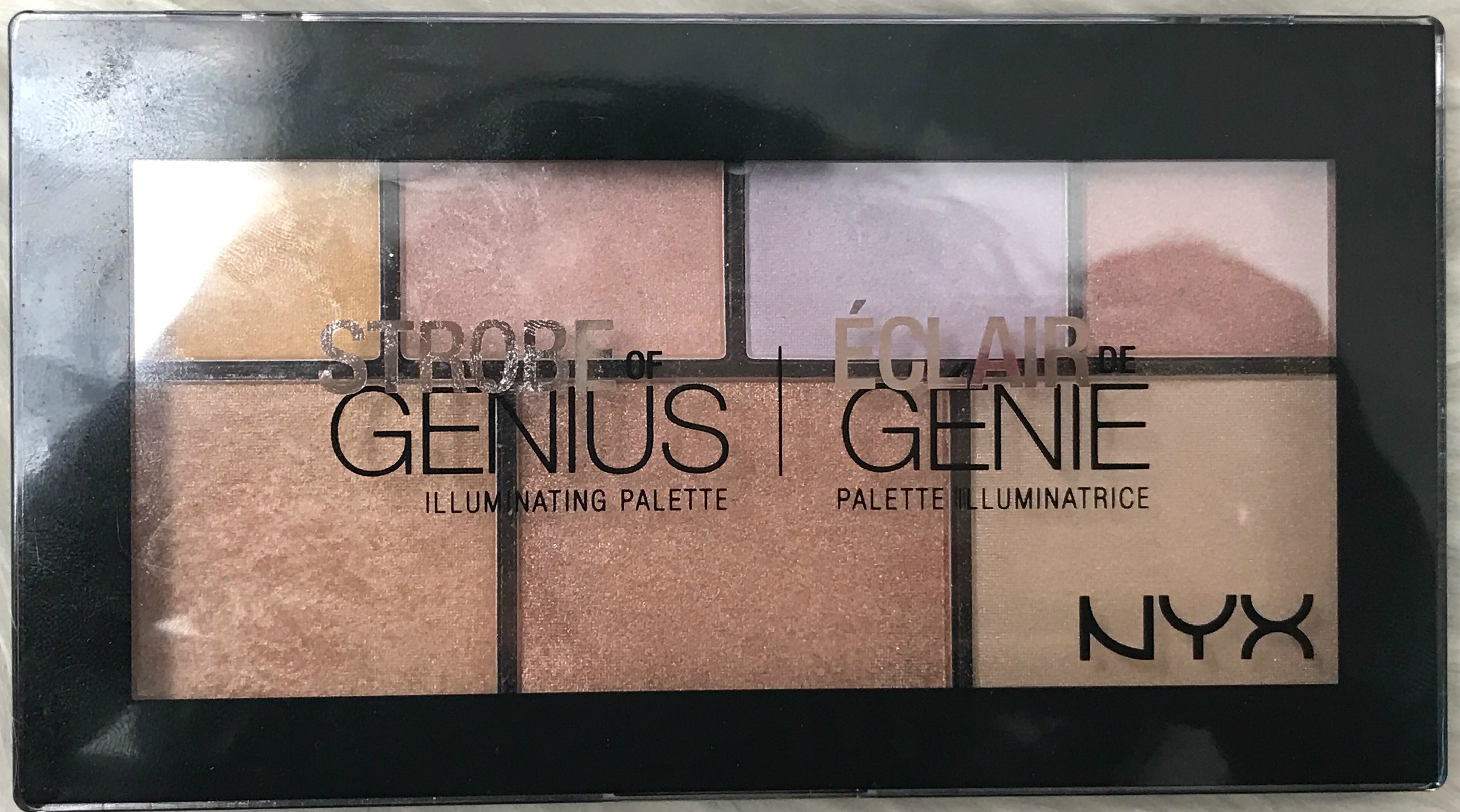 NYX Cosmetics Palette de l'éclairage Strobe of Genius - STGP01 - 20 gr - INCI Beauty